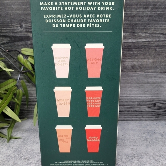 New Starbucks | 2019 Limited Edition Winter Holiday Christmas Reusable Hot Cups - Picture 5 of 5